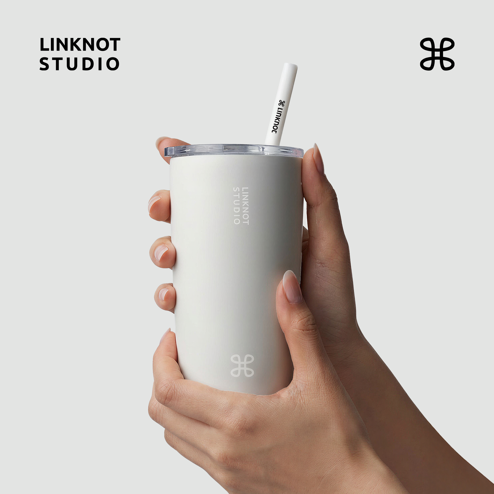 Knotted Straw Thermos Cup Ceramic Coated Liner Coffee Cup Desktop Cup Office Boys and Girls High-Looking Cup